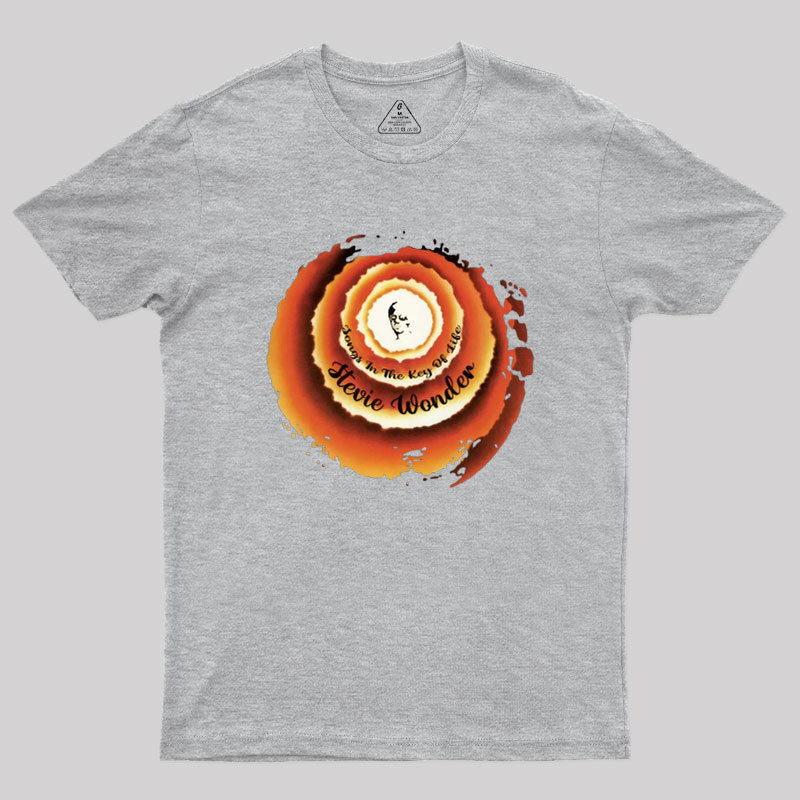 Stevie Wonder Songs In The Key Of Life Geek T-Shirt