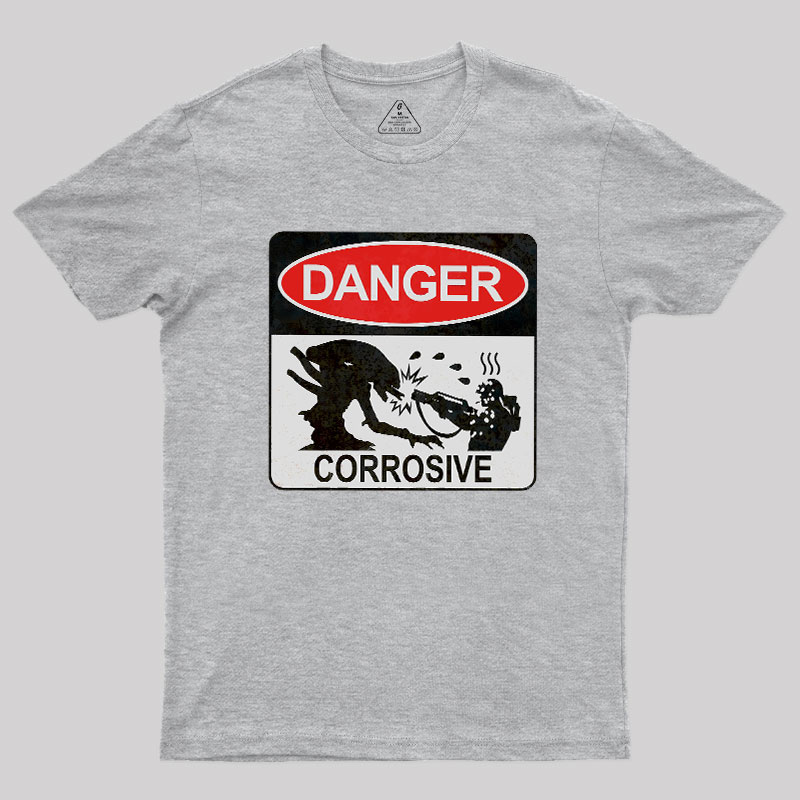 Danger Corrosive Geek T-Shirt