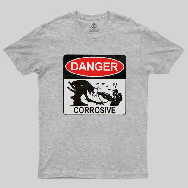 Danger Corrosive Geek T-Shirt