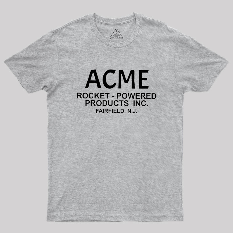 Acme Rocket Powered Geek T-Shirt