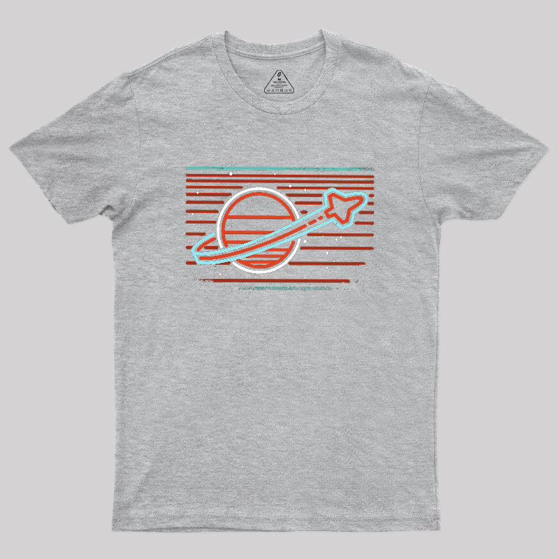 Retro Space Launch Geek T-Shirt