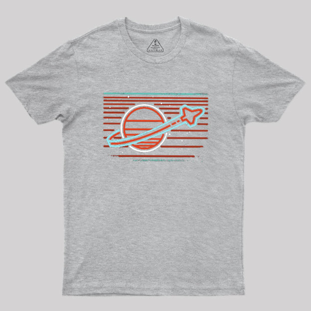 Retro Space Launch Geek T-Shirt