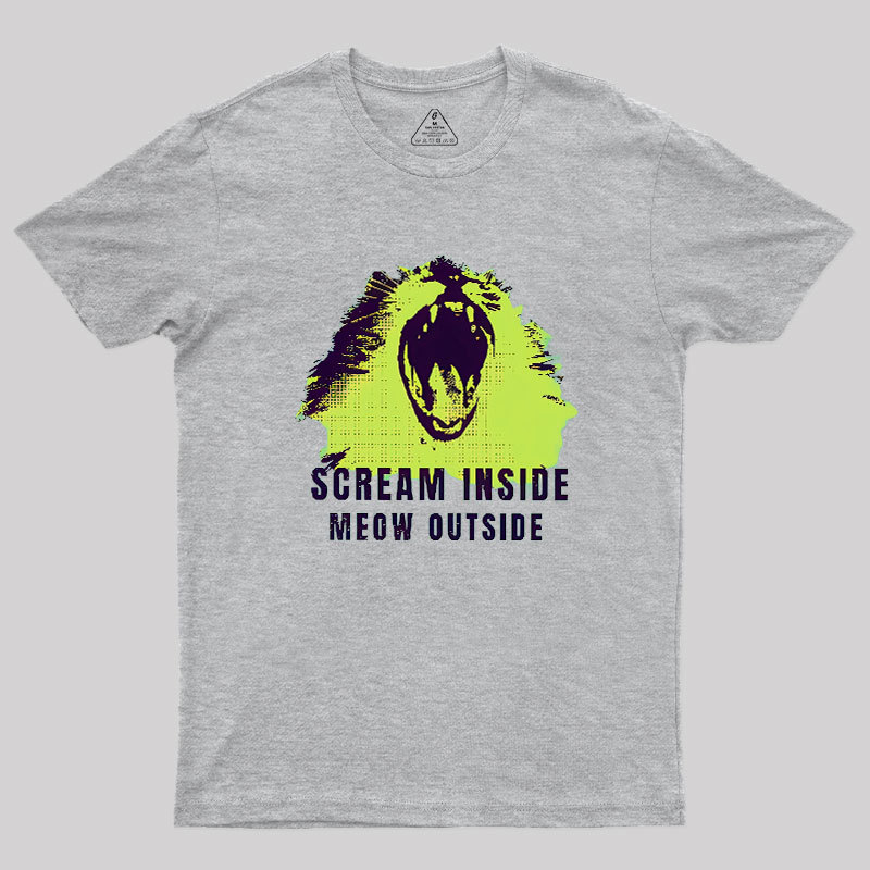 Scream Inside Geek T-Shirt