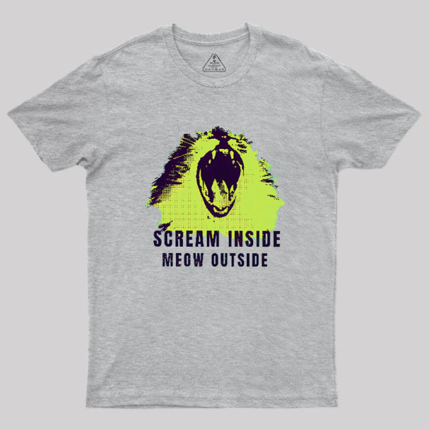 Scream Inside Geek T-Shirt