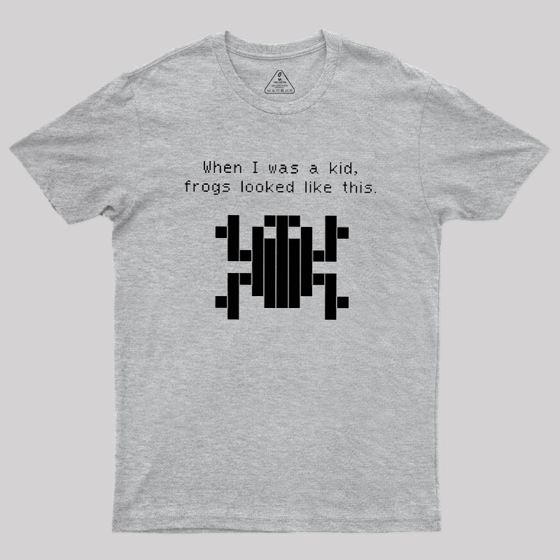Funny 80s Arcade Game Design Geek T-Shirt