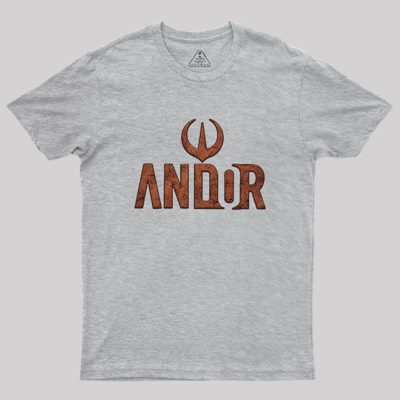 Andor Raised Logo Geek T-Shirt