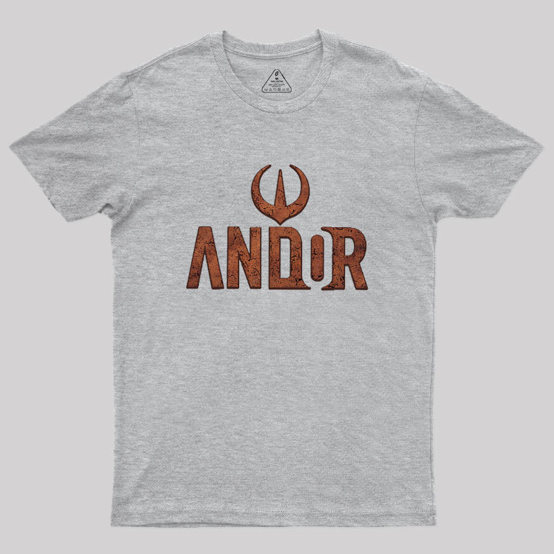 Andor Raised Logo Geek T-Shirt