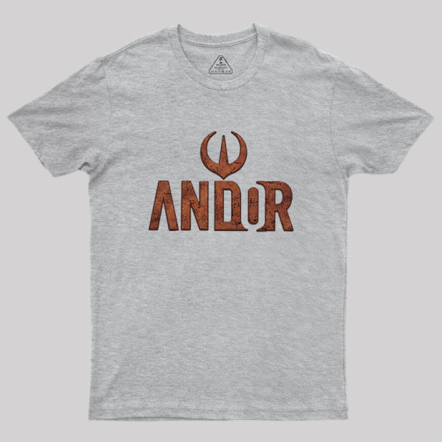 Andor Raised Logo Geek T-Shirt