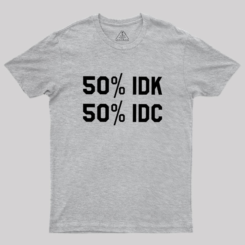 50%IDC Geek T-Shirt