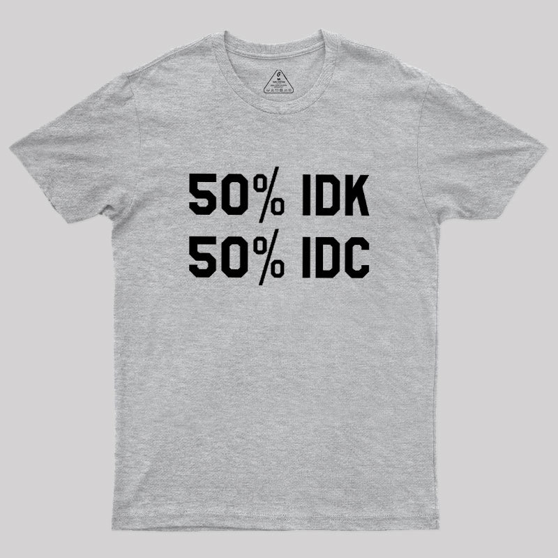 50%IDC Geek T-Shirt