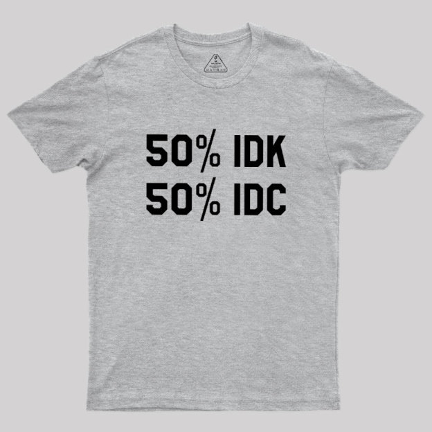 50%IDC Geek T-Shirt