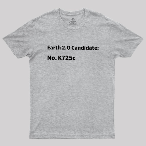 Earth2.0 Candidate Geek T-Shirt