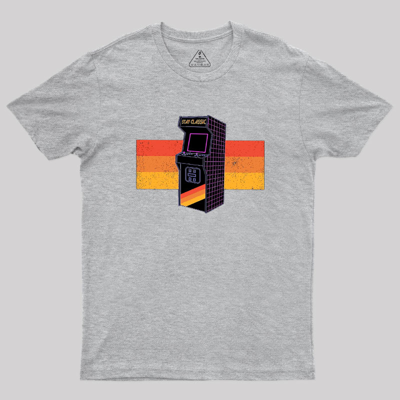 Stay Classic Arcade 80s Geek T-Shirt