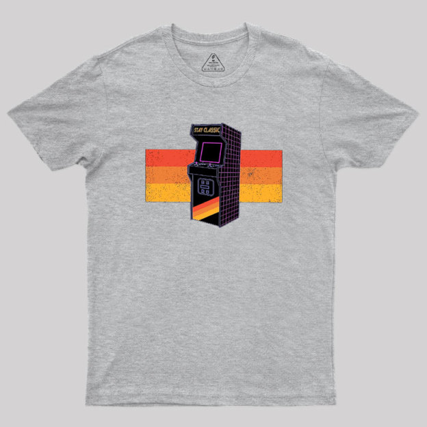 Stay Classic Arcade 80s Geek T-Shirt