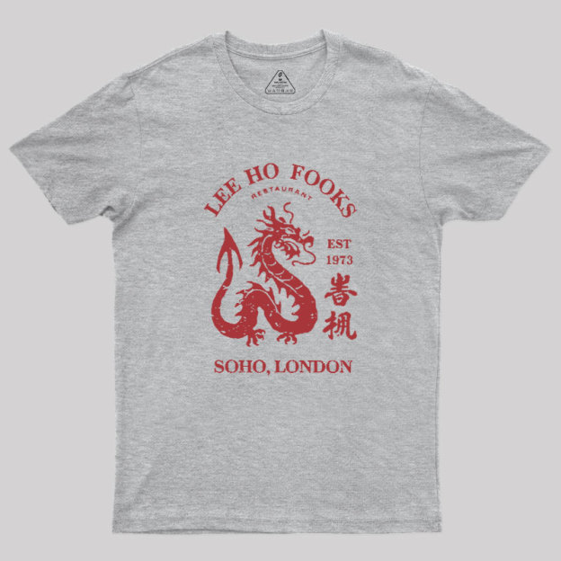 Lee Ho Fooks Red Print Geek T-Shirt