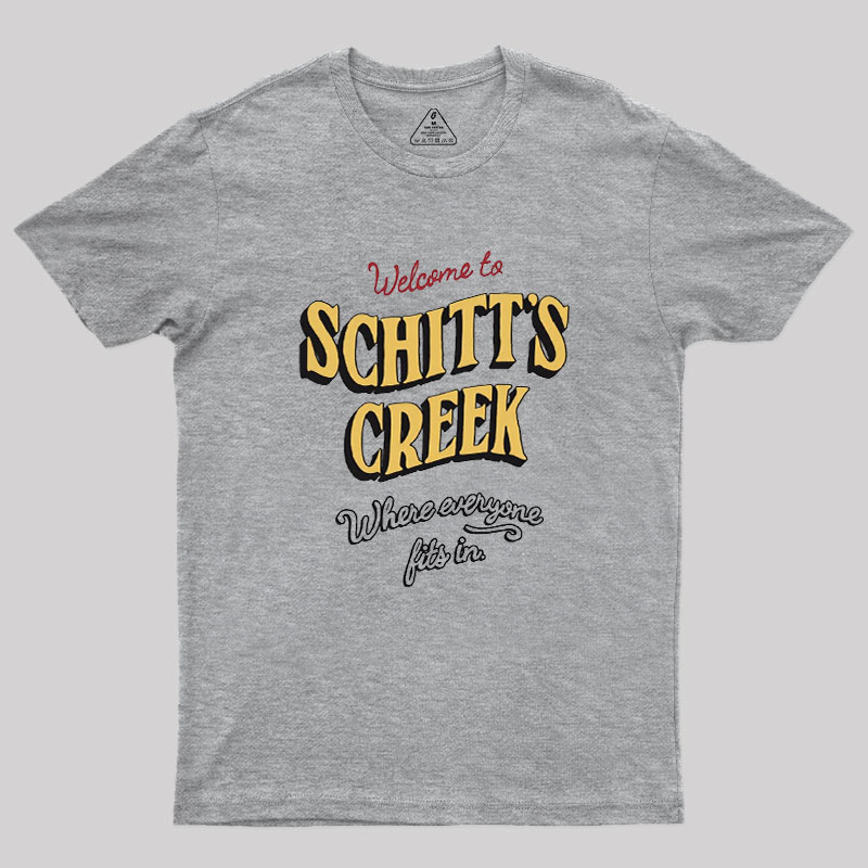 Schitt's Creek Welcome Sign Geek T-Shirt