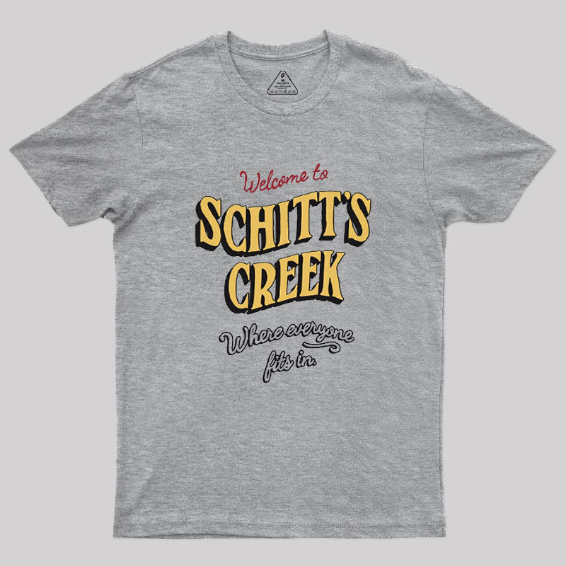 Schitt's Creek Welcome Sign Geek T-Shirt