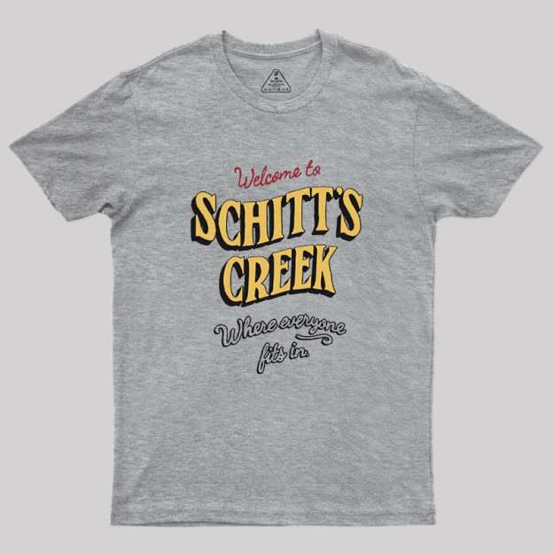 Schitt's Creek Welcome Sign Geek T-Shirt