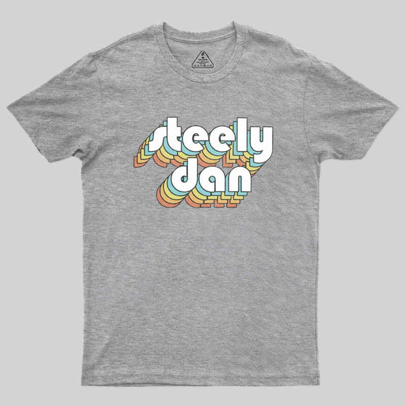 Steely Dan Retro Faded-Style Geek T-Shirt