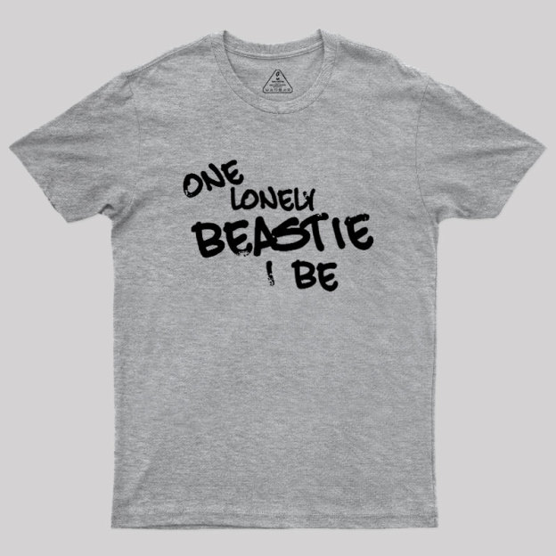 One Lonely Beastie I Be Geek T-Shirt