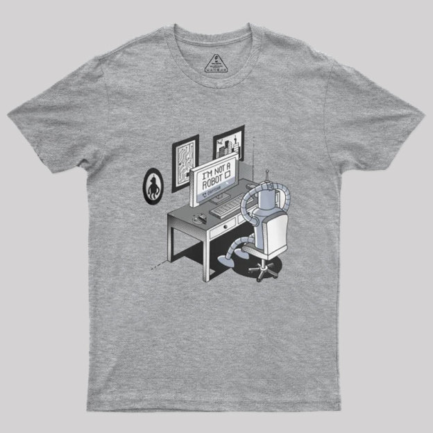 Robot Problems Geek T-Shirt