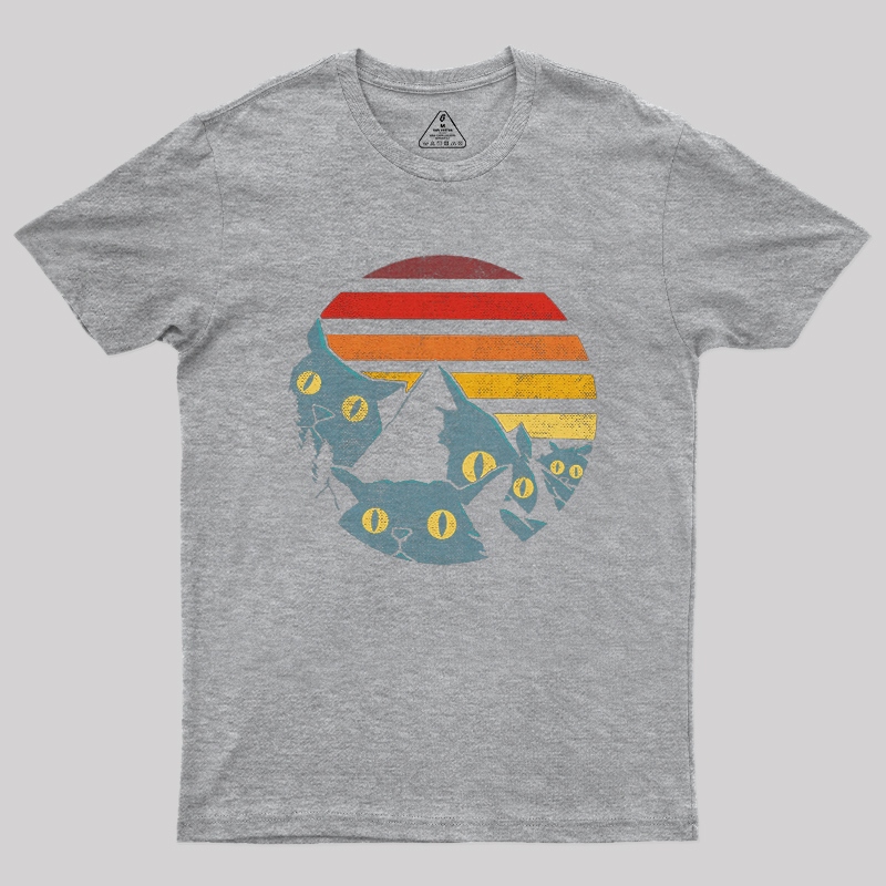 Meowntains Geek T-Shirt