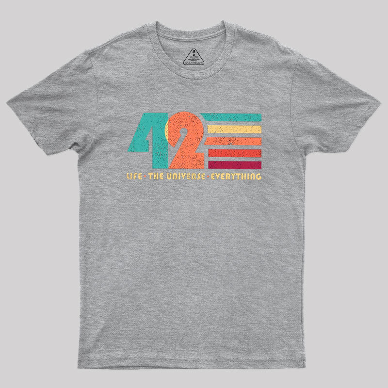 The Answer Is 42 Geek T-Shirt