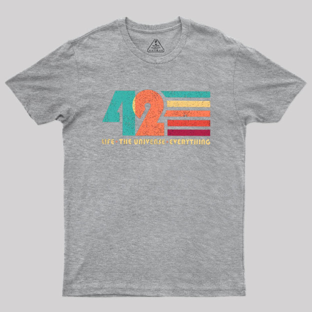 The Answer Is 42 Geek T-Shirt