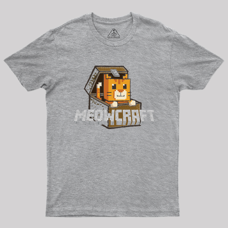 Meowcraft Geek T-Shirt
