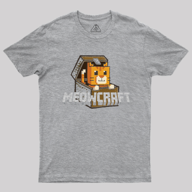 Meowcraft Geek T-Shirt