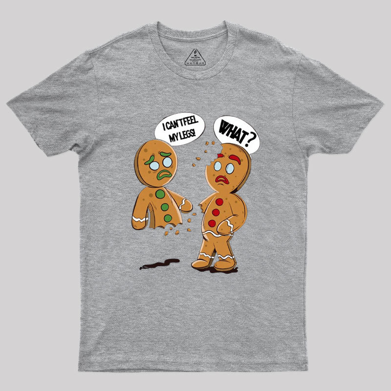 Funny Gingerbread Christmas Geek T-Shirt