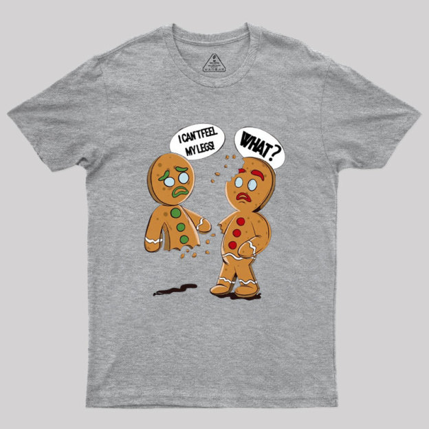 Funny Gingerbread Christmas Geek T-Shirt