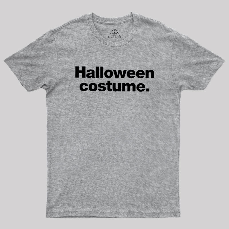 Halloween Costume Geek T-Shirt