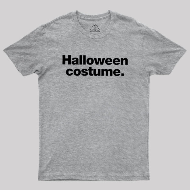 Halloween Costume Geek T-Shirt