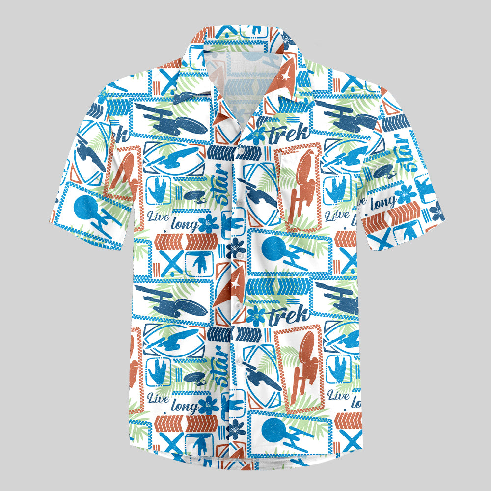 Scifi Space Cool Universe Button Up Pocket Shirt