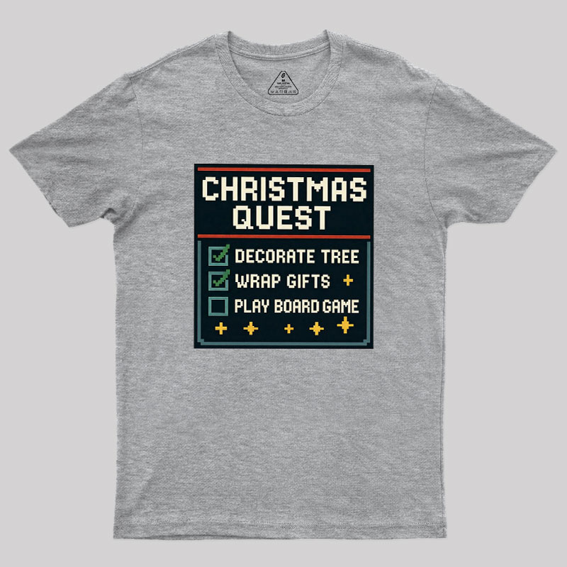 Christmas Quest Geek T-Shirt