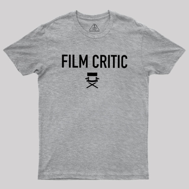 Film Critic Geek T-Shirt