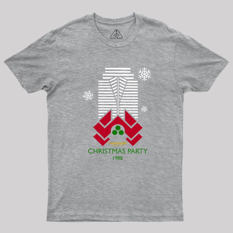 Nakatomi Christmas Party Geek T-Shirt
