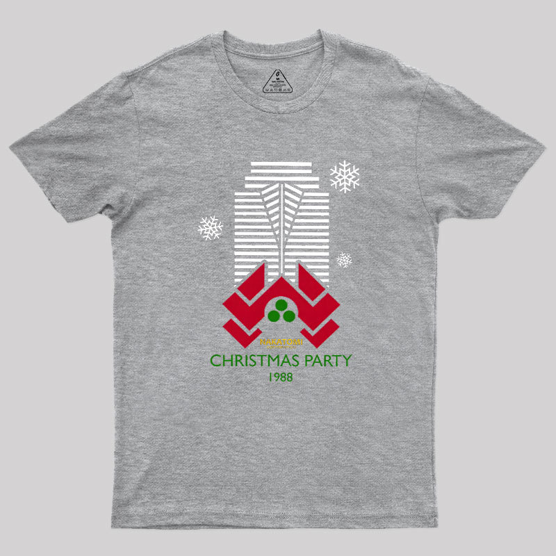 Nakatomi Christmas Party Geek T-Shirt