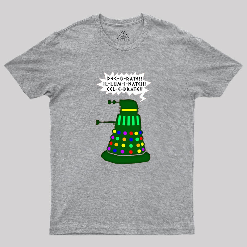 Holiday Dalek Geek T-Shirt
