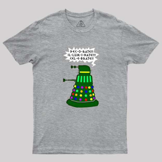 Holiday Dalek Geek T-Shirt
