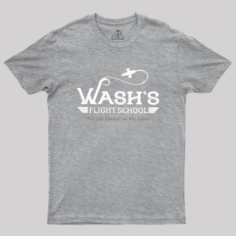 Wash's Flight School Geek T-Shirt