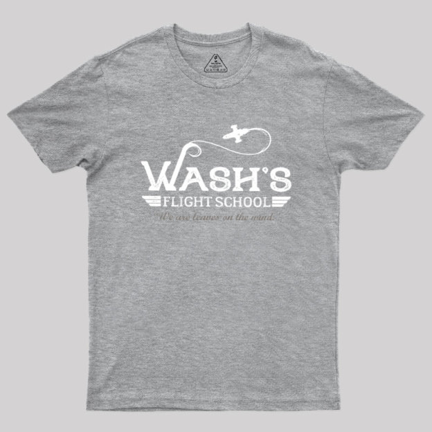 Wash's Flight School Geek T-Shirt