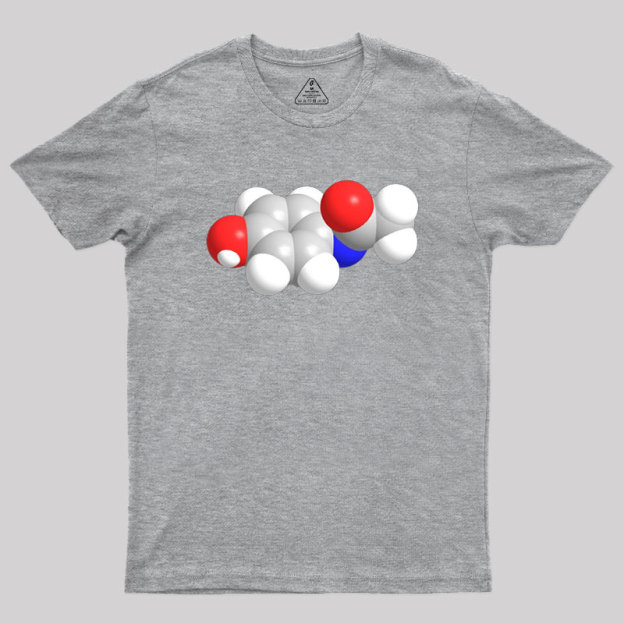 Tylenol Molecule Chemistry Geek T-Shirt