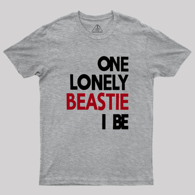One Lonely Beastie I Be Geek T-Shirt