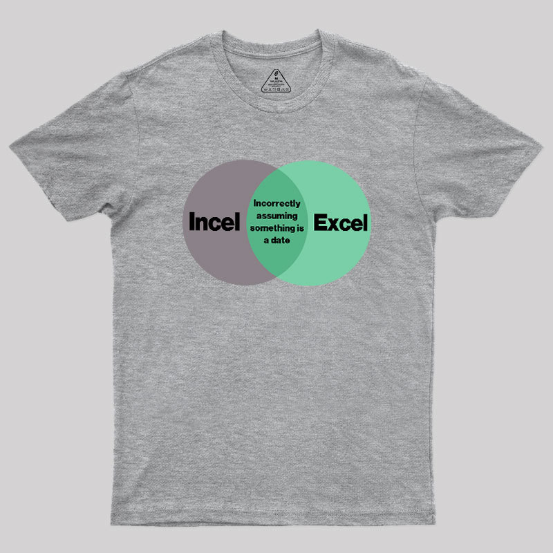 Excel Incel Geek T-Shirt