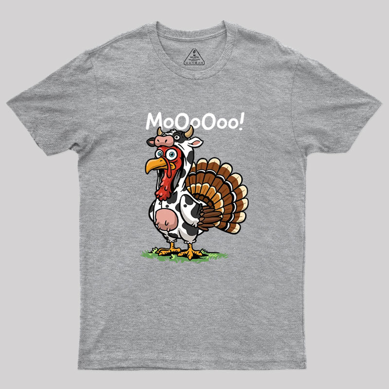 Turkey Moo Geek T-Shirt