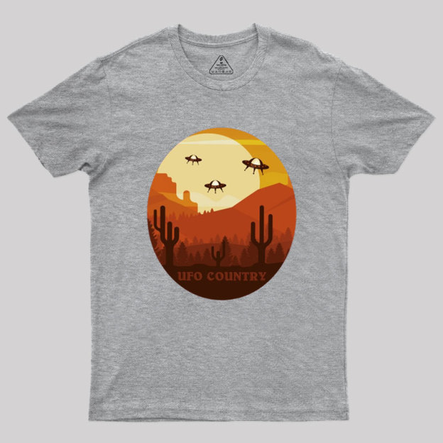 UFO Country Geek T-Shirt