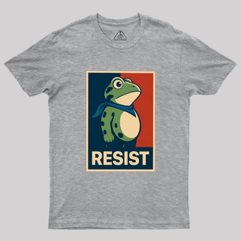 Frog Protest Geek T-Shirt