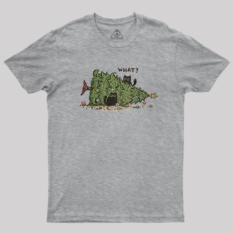 What Cat Funny Geek T-Shirt